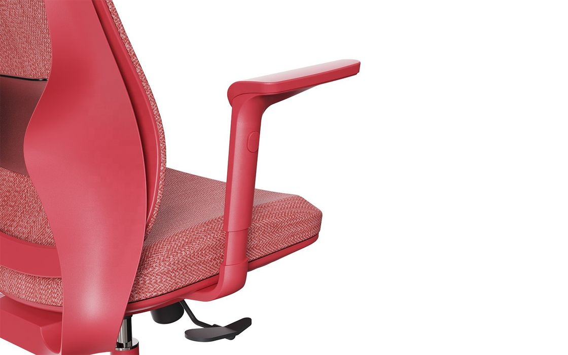 Verbessern Sie Ihre Arbeitsfläche High Back Executive Red Mesh Bürostuhl mit Lendenunterstützung