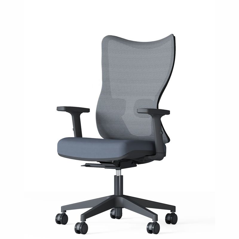Verstellbarer Netzbürostuhl für Erwachsene 645*695*1010-1110mm Komfortable Drehräder