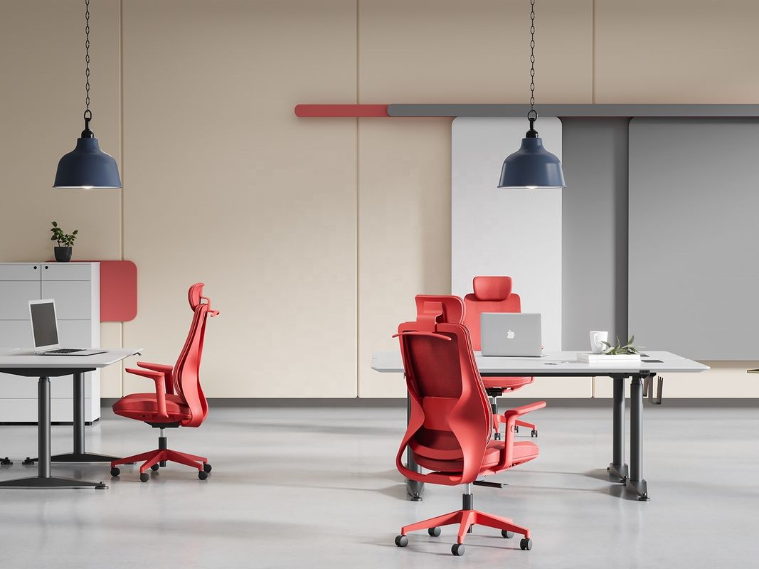 Lift Chair Modern Design Hochrücken Drehbüro-Stuhl für Mitarbeiter und Manager in Foshan