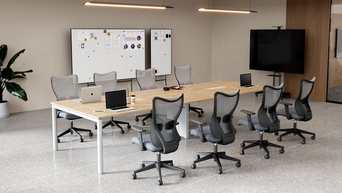 Büromöbel Luxus Lendenrückenstütze Ergonomische Führungskräfte Drehschreibtisch Mittlerer Rücken Stühle