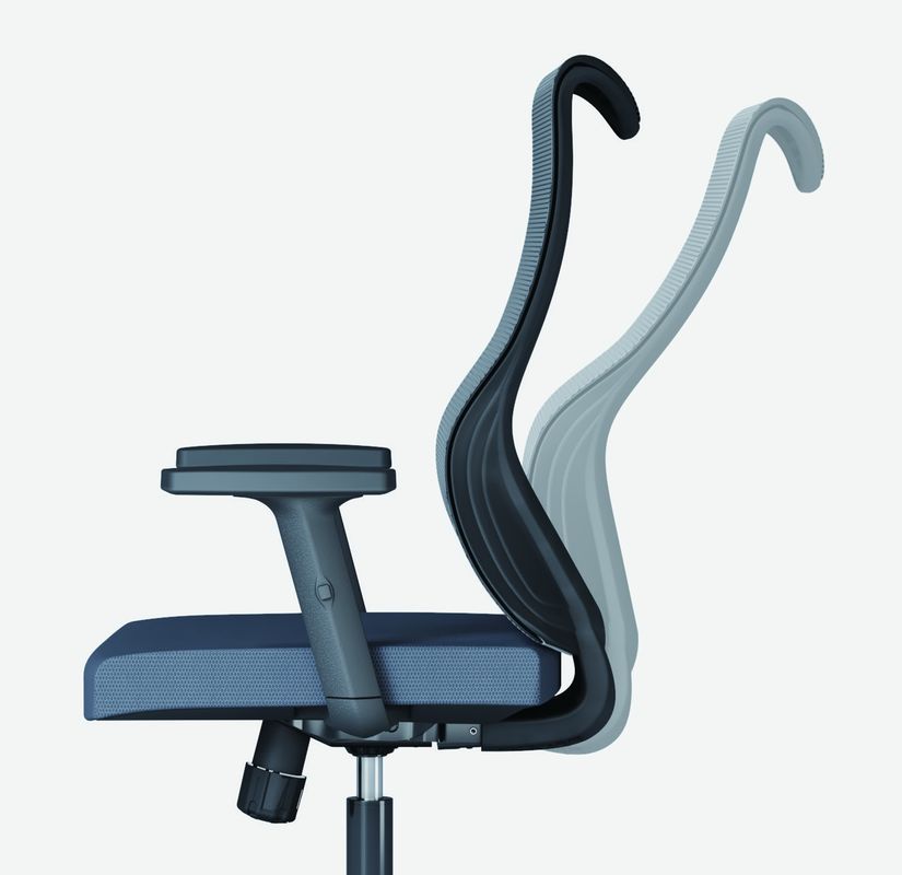 Büromöbel Luxus Lendenrückenstütze Ergonomische Führungskräfte Drehschreibtisch Mittlerer Rücken Stühle