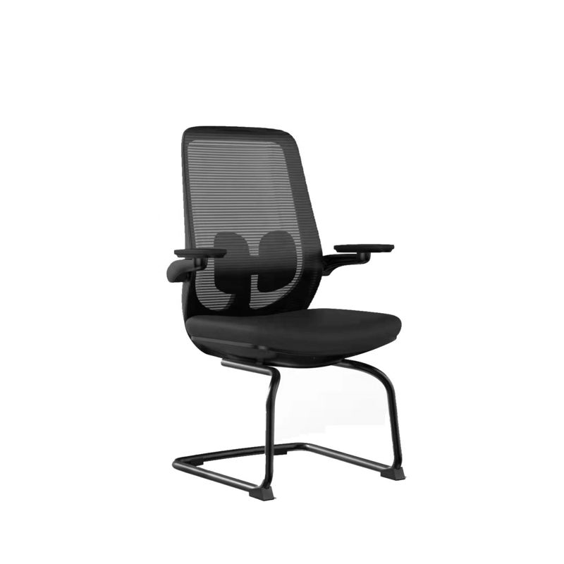 Bleiben Sie kühl und komfortabel mit Y-SEATER Mid-Back Mesh Büro Konferenzstuhl 2D Arm