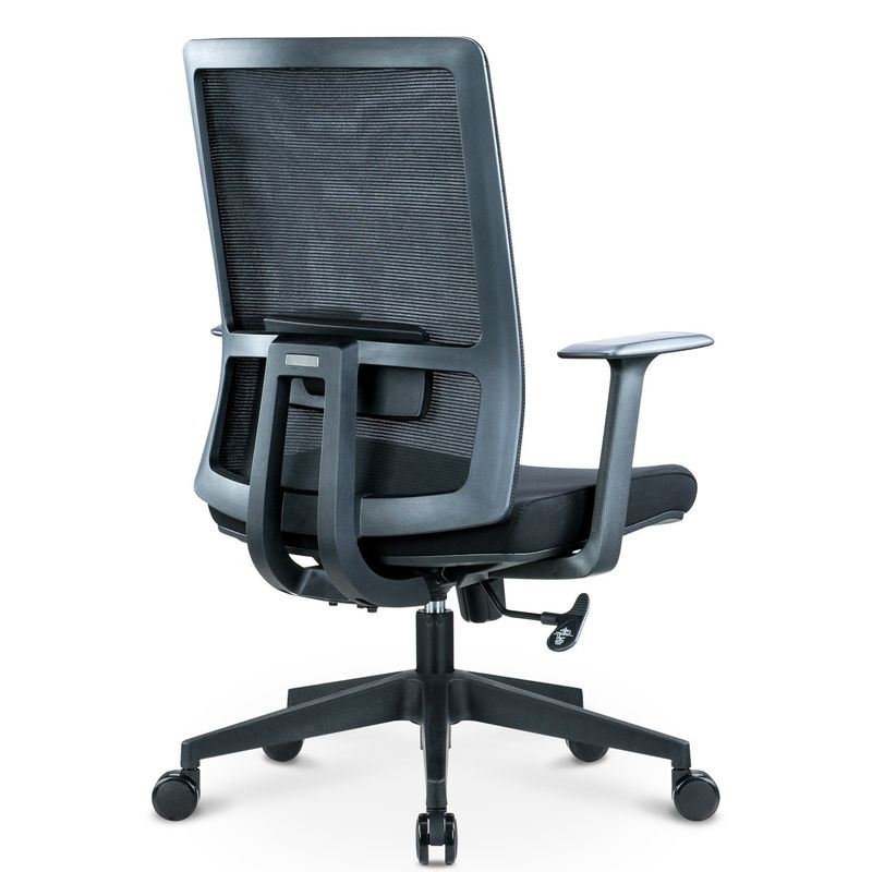 Verstellbar Luxus Lendenrückenunterstützung Ergonomische Führung Schwenk Computer Schreibtisch Mittlerer Rücken Bürostuhle Möbel