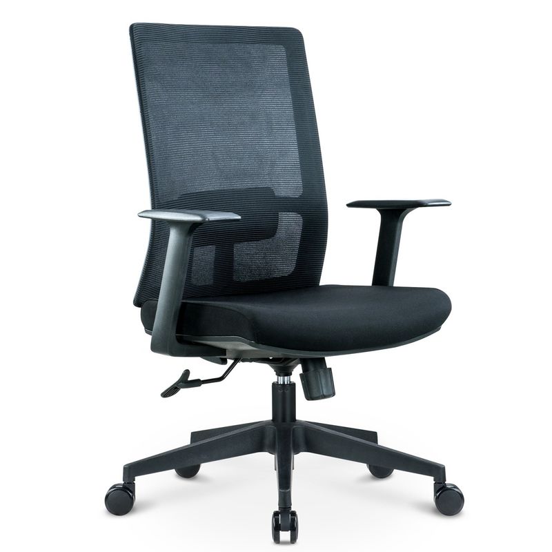 Verstellbar Luxus Lendenrückenunterstützung Ergonomische Führung Schwenk Computer Schreibtisch Mittlerer Rücken Bürostuhle Möbel