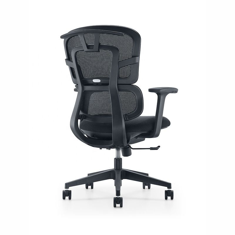 Verstellbarer doppelter Rücken mit mittlerem Rücken Mesh Bürostuhl Ergonomischer Stuhl für moderne Büromöbel