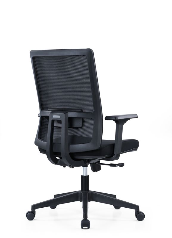 Verstellbarer Mittlerer Rücken 2D Armlehne Executive Drehnetz Schreibtisch Bürostuhl für kommerzielle