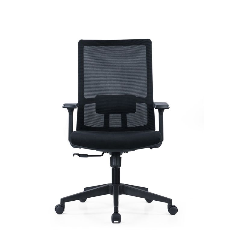 Verstellbarer Mittlerer Rücken 2D Armlehne Executive Drehnetz Schreibtisch Bürostuhl für kommerzielle