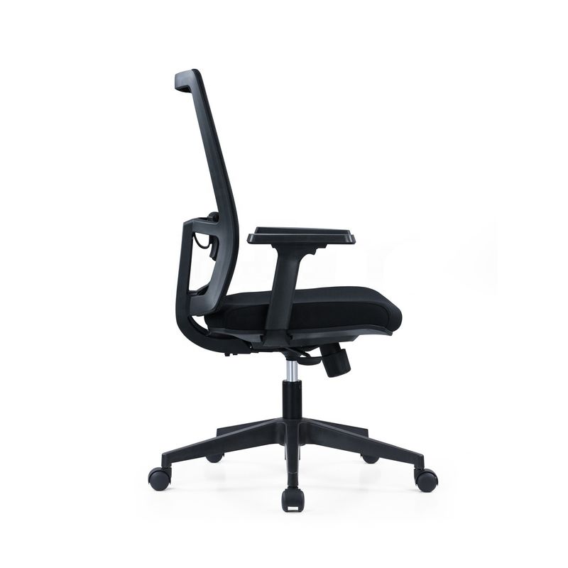 Verstellbarer Mittlerer Rücken 2D Armlehne Executive Drehnetz Schreibtisch Bürostuhl für kommerzielle