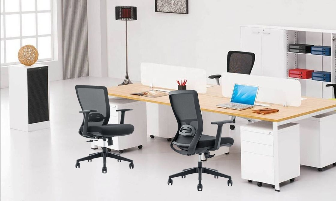 Modernes Design Ergonomischer Bürostuhl mit Mittlerem Rückenmaschen für gewerbliche Cadeira de Almoco