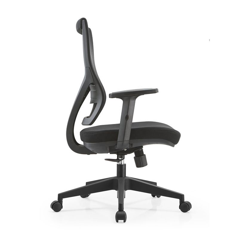650*580*960-1060mm Mesh Stuhl mit Lendenunterstützung für Büro und Konferenz