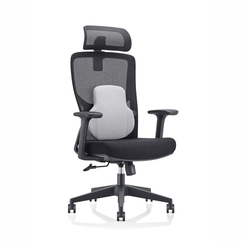 Selbstlademechanismus Hochrückenmaschen ergonomischer Stuhl für bequeme Büroarbeit