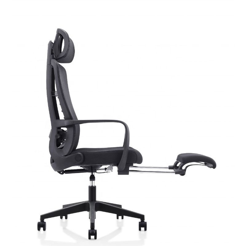 Ergonomischer Bürostuhl mit verstellbarer Lendenstütze und Maschenrücken