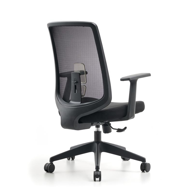 Allgemeine Gewerbemöbel M-062B Mesh Swivel Office Besucherstuhl für Konferenzen