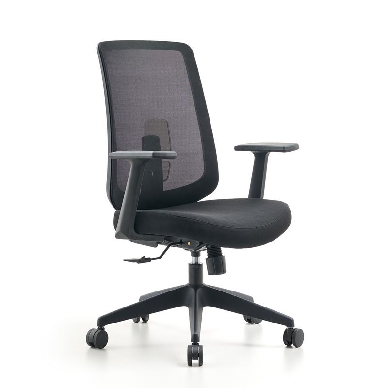 Allgemeine Gewerbemöbel M-062B Mesh Swivel Office Besucherstuhl für Konferenzen