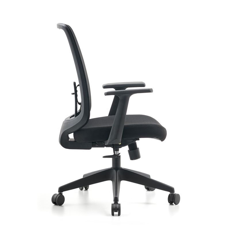 Allgemeine Gewerbemöbel M-062B Mesh Swivel Office Besucherstuhl für Konferenzen