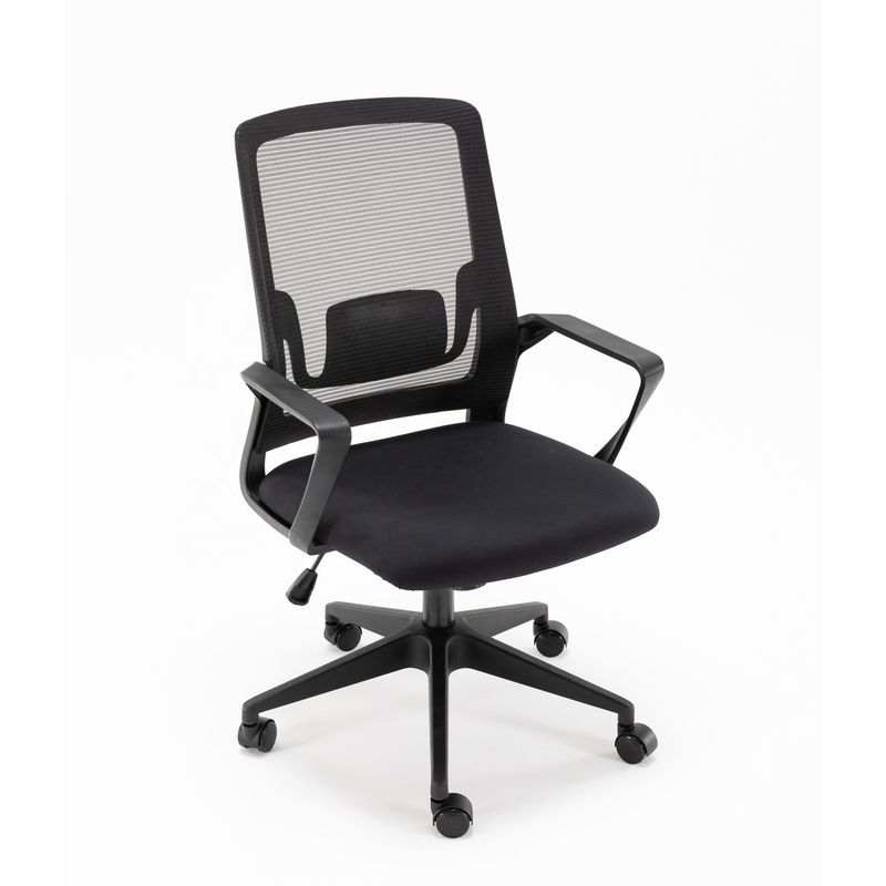 Bürostühle mit ergonomischem Aufbau und Mesh-Material aus Metall und Edelstahl