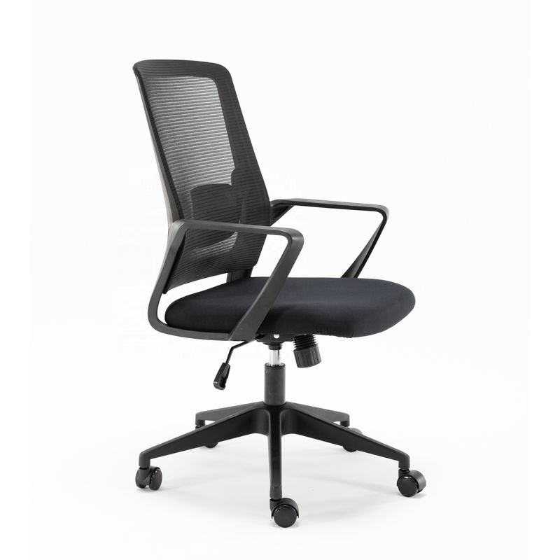 Bürostühle mit ergonomischem Aufbau und Mesh-Material aus Metall und Edelstahl