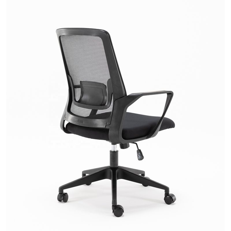 Bürostühle mit ergonomischem Aufbau und Mesh-Material aus Metall und Edelstahl