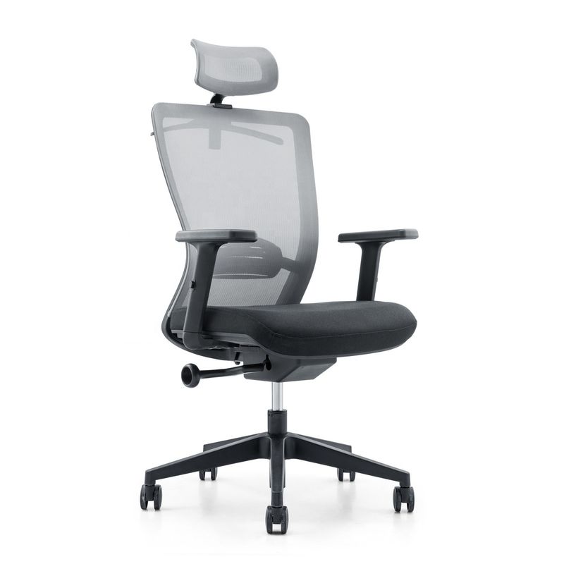 Verstellbare Armlehne Moderne Drehbare Hochrücken Ergonomische Mesh Bürostuhl 650*690*1150-1250mm