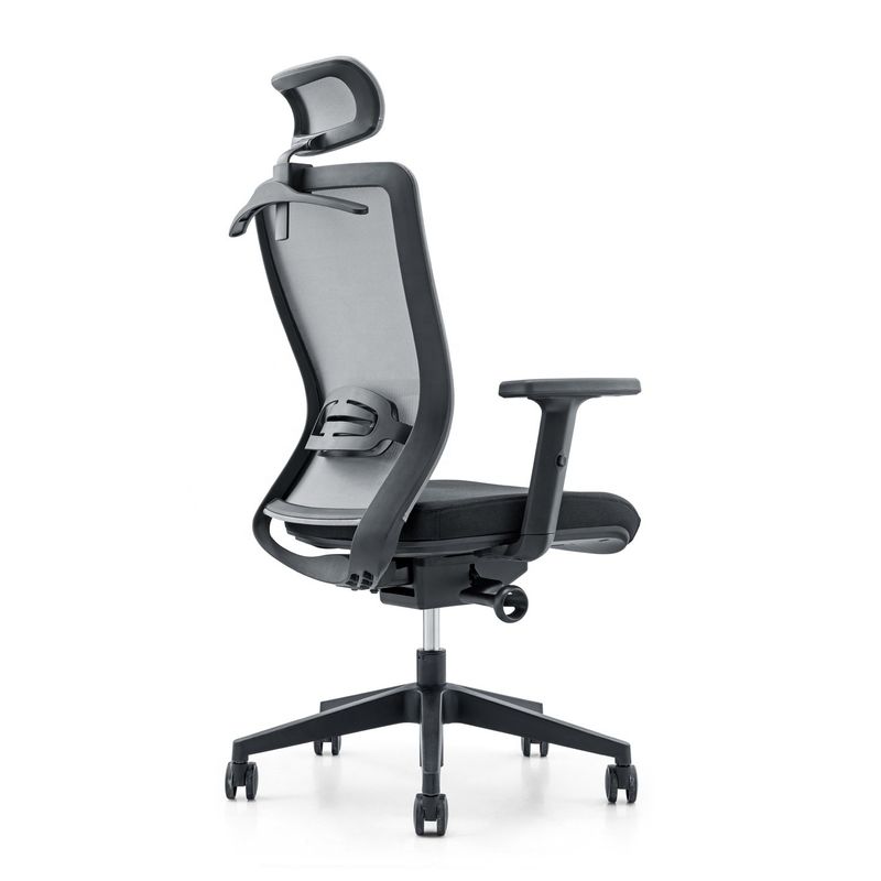 Verstellbare Armlehne Moderne Drehbare Hochrücken Ergonomische Mesh Bürostuhl 650*690*1150-1250mm