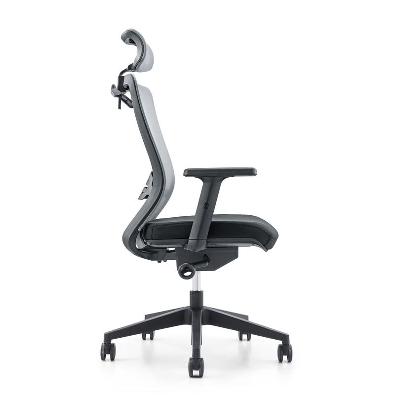 Verstellbare Armlehne Moderne Drehbare Hochrücken Ergonomische Mesh Bürostuhl 650*690*1150-1250mm
