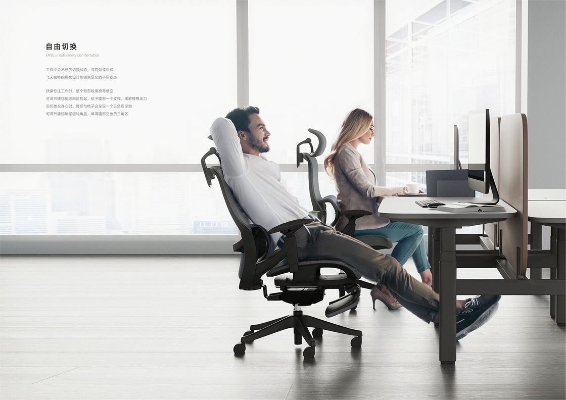 Full Mesh Boss Chair mit Donati-Mechanismus Luxus modernes Büromöbeln Pass BIFMA Test