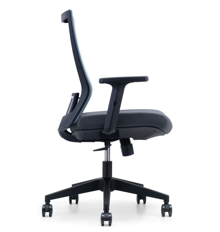 Modern Design Stil Stoff Mittlere Rücken Mesh Büro Executive Chair mit 2D Arm Ergonomisch