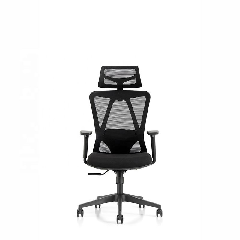 Verstellbarer Hochrücken Office Drehstuhl mit komfortablem Sitzkissen und 3D-Armlehne