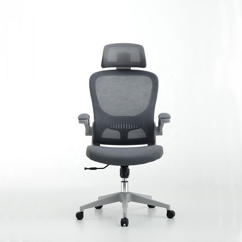 Bürostuhl aus Edelstahl mit ergonomischem Netz für Büromöbel, Wohn- und Schulmöbel