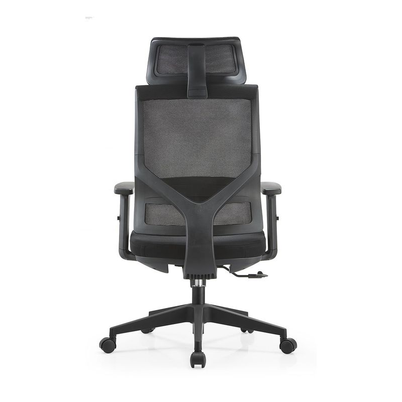 Moderner Mesh-Stuhl Ergonomische Schwenkbüros für bequeme Arbeit
