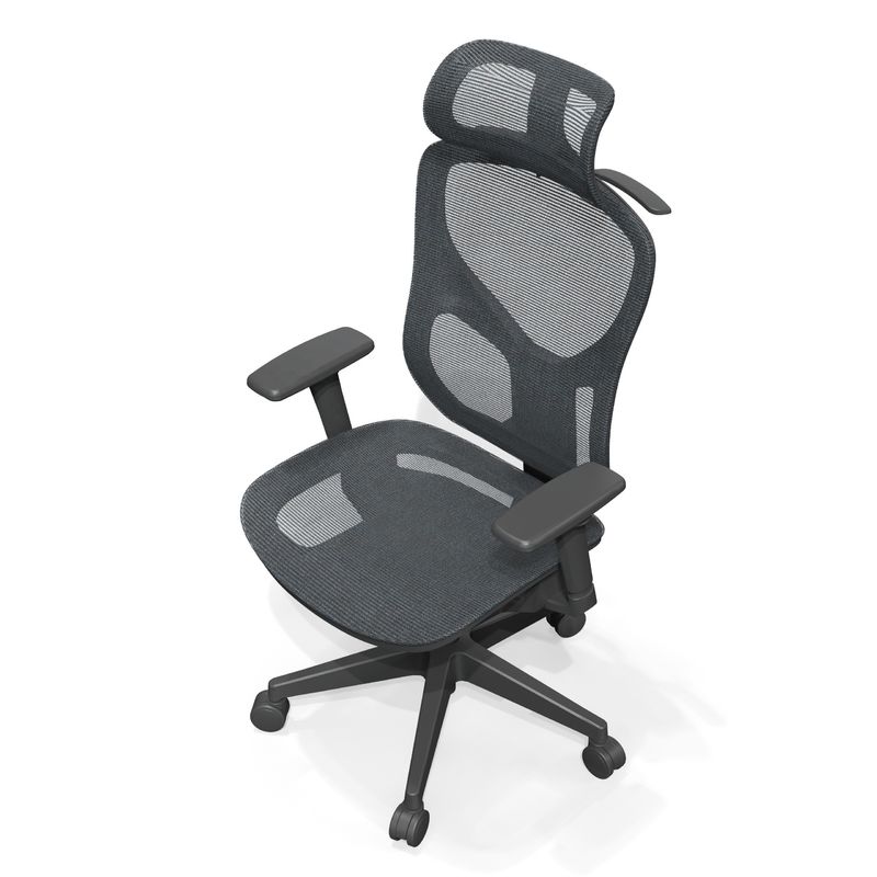 Einstellbare Höhe Vollmaschene ergonomische Bürostuhl im modernen Design-Stil für Guangdong