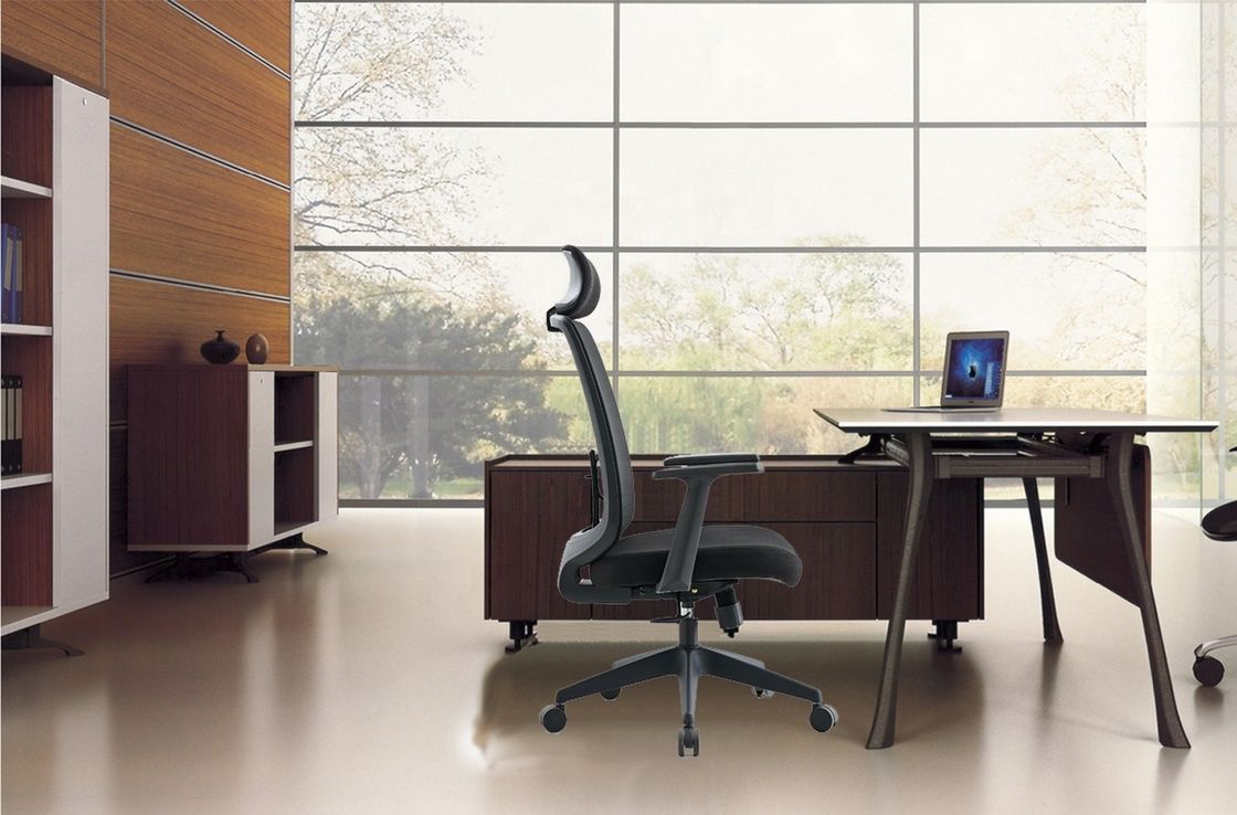 Rückenlehne Verstellbarer Hochrücken Drehnetzstuhl für Office Manager M-062A Executive