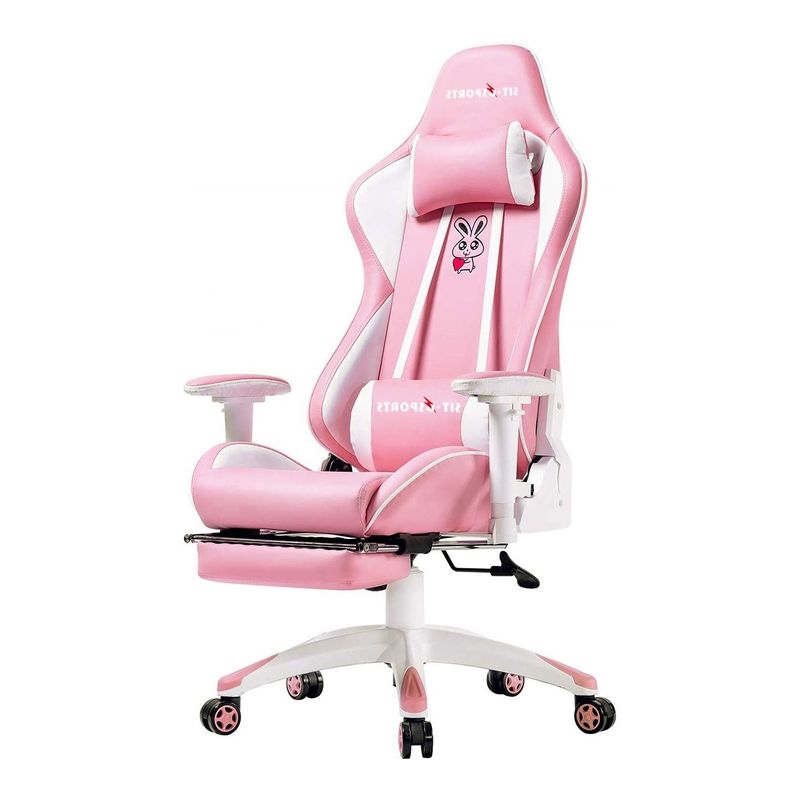 Ergonomische Liegestelle aus Anji Anime Leder für Spielerinnen