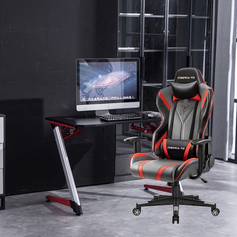 Y-SEATER 009 Professioneller PU-Leder-Büro-Computerstuhl Modernes Design für Spiele
