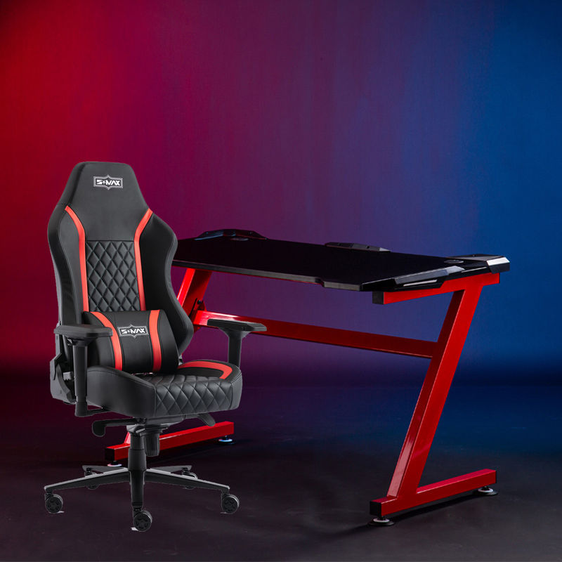 Y-SEATER 624-BR Professioneller PU-Leder-Spielstuhl mit abnehmbarer Abdeckung und Design