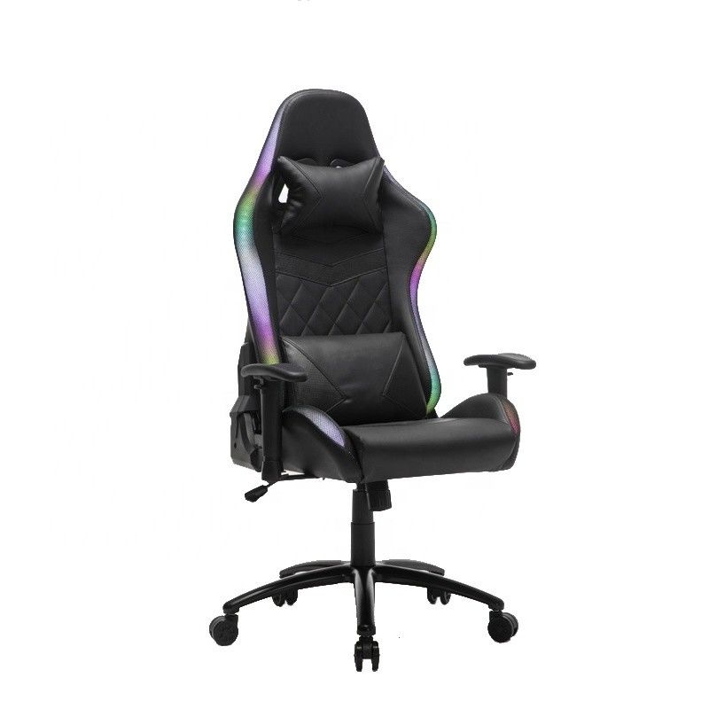 Y-SEATER Executive Chair RGB LED Light PU Leder Rennspielerstuhl mit Spiellampe
