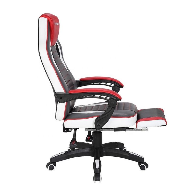 HCYZ OEM Racing Style Leder Bürospielstuhl für Kinder Metall Typ Eisen Drehstuhl