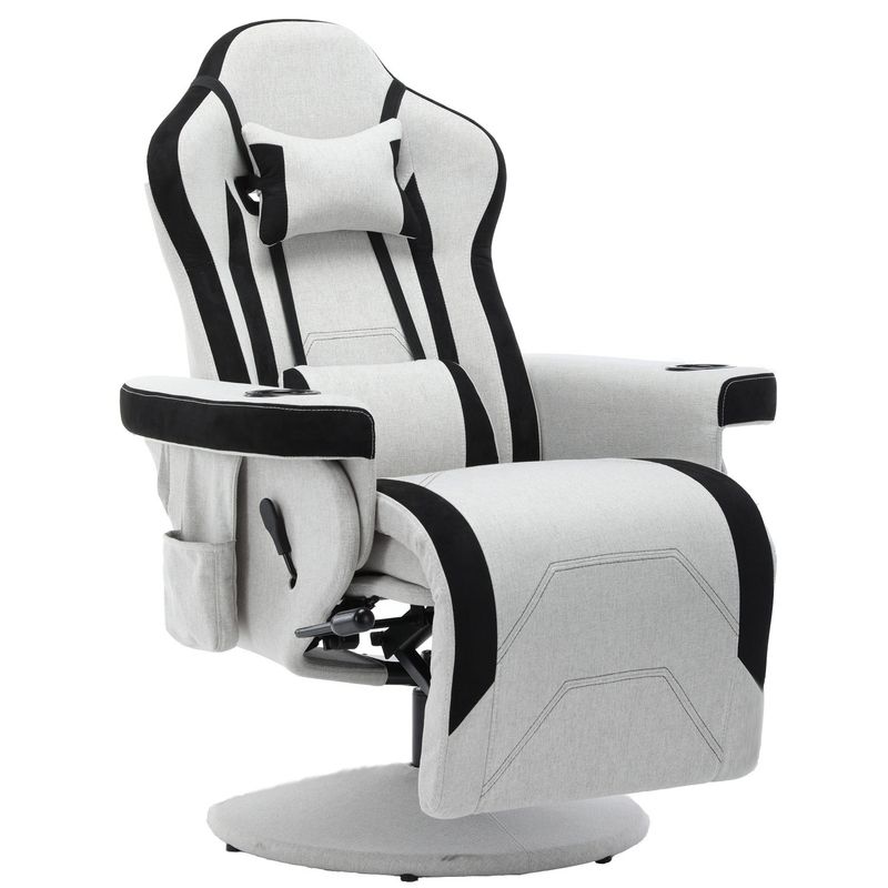 ODM Luxus-Gaming-Stuhl mit Becherhalter Rot-Rennsport-Stil Leder ergonomischer Sitz Drehsofa