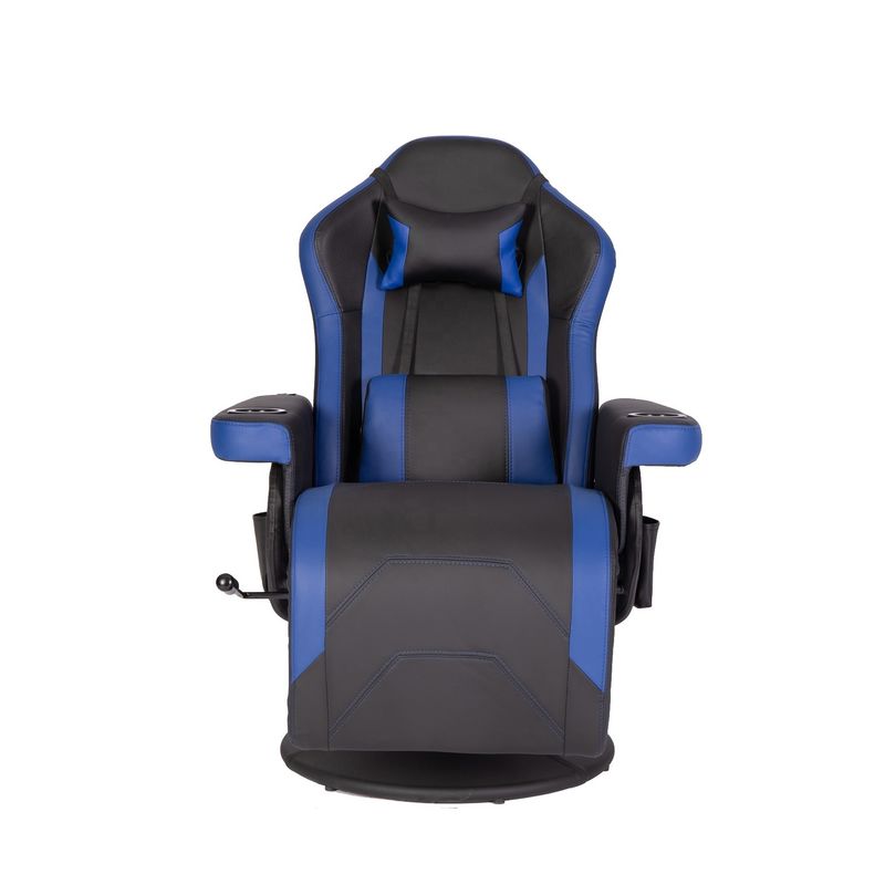 ODM Luxus-Gaming-Stuhl mit Becherhalter Rot-Rennsport-Stil Leder ergonomischer Sitz Drehsofa