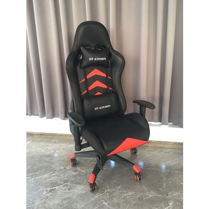 HCYZ RGB LED Licht Computer Stuhl Executive Gaming Stuhl mit PU Leder